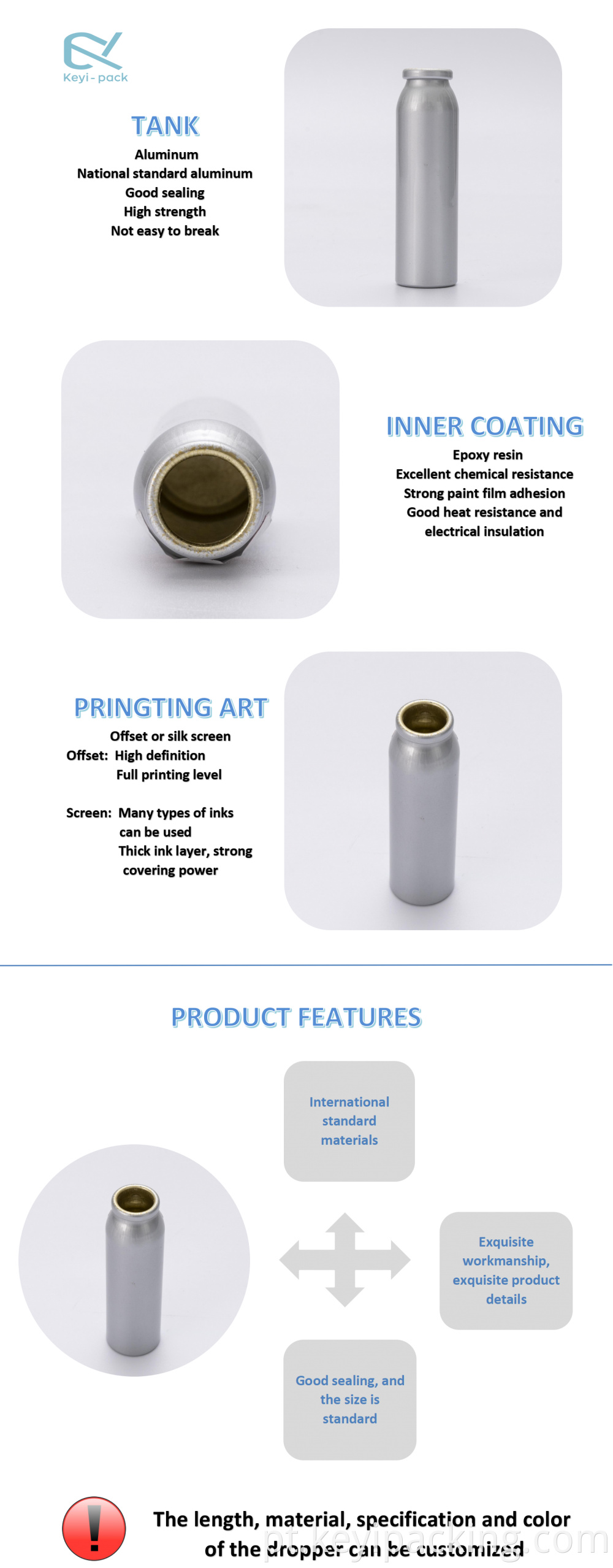 Aluminum Spray Cans